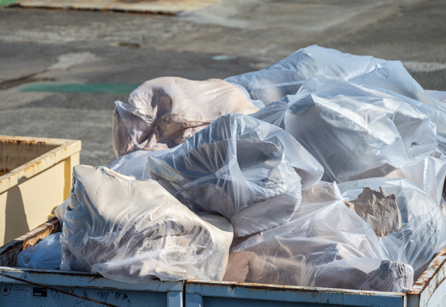 一度にたくさん出るごみもリサイクルボックスで収集しています！
